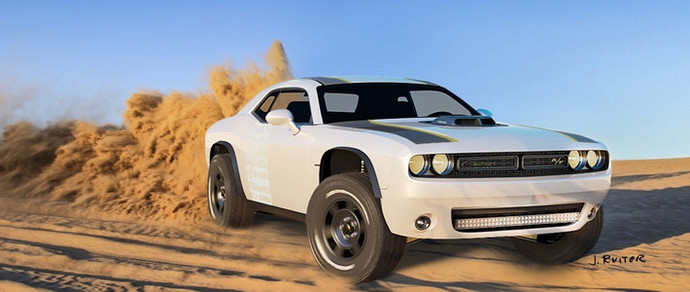 Dodge challenger внедорожник