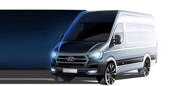Конкурент Mercedes Sprinter от Hyundai предстанет перед публикой в конце сентября