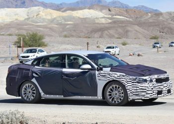 Новое поколение Kia Optima поймано на тестах