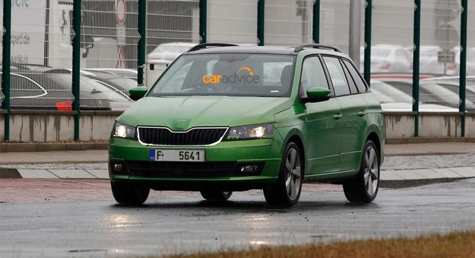 Skoda Fabia Wagon’2015 пойман на дорогах общего пользования