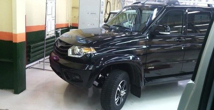 Появились первые фотографии обновлённого UAZ Patriot