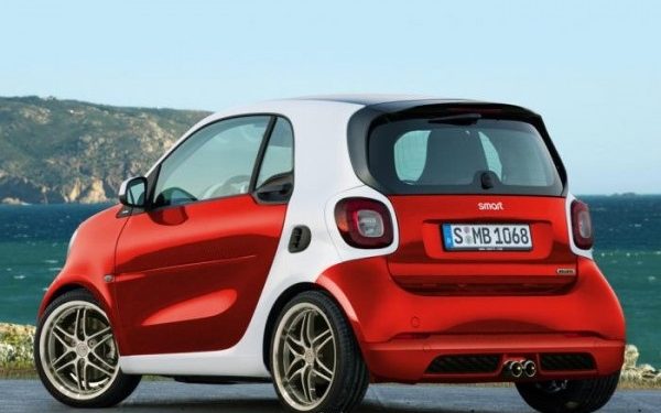 Дизайнеры представили свою версию нового Smart ForTwo от Brabus
