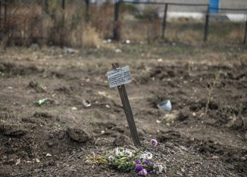 Около Донецка найдена братская могила погибших «за путинскую ложь»