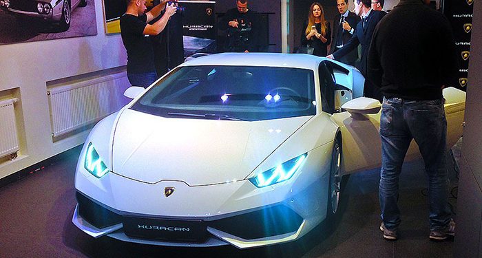 Lamborghini показала на Московском моторшоу суперкар Lamborghini