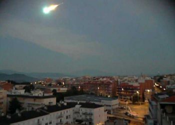 Над Испанией пролетел корабль пришельцев