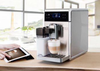 На IFA представили кофеварку с «интеллектом» Saeco, которая работает по команде iPad