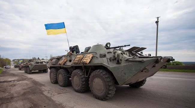 Украинские военные уничтожили лагерь боевиков в Донецкой области