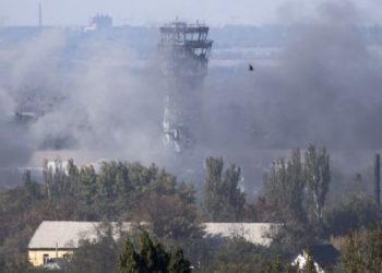 Террористы обстреляли 5 блокпостов украинской армии около Донецкого аэропорта