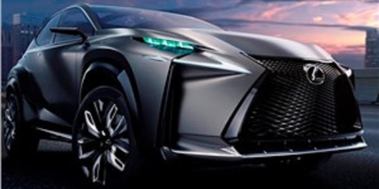 Lexus LF-NX презентовали в Токио