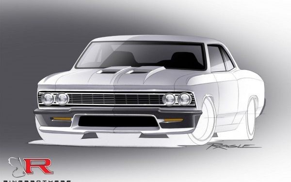 Представлен тизер обновленного Chevrolet Chevelle