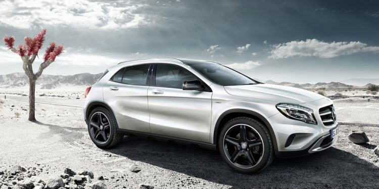 Mercedes отметила выход GLA на рынок