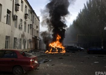В Донецкой области обстреляли поселок Азотный, есть жертвы