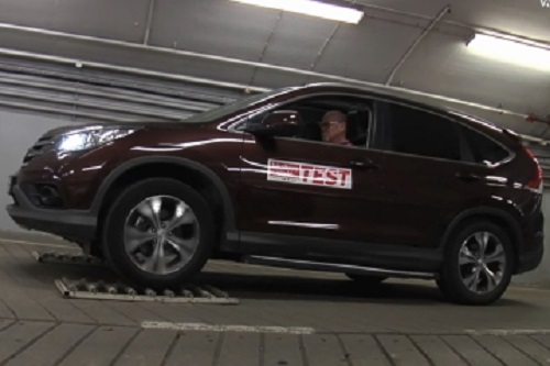 Honda CR-V не сдала тест на работу полного привода