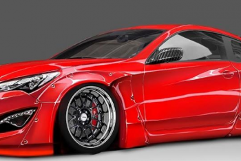 Hyundai Genesis Coupe стал мощнее и агрессивнее