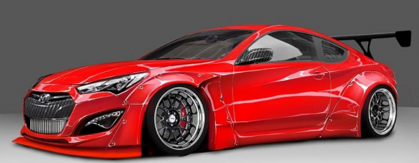Hyundai Genesis Coupe стал мощнее и агрессивнее