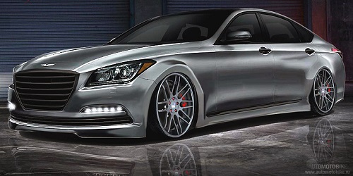 На тюнинг-шоу SEMA представят эксклюзивный Hyundai Genesis