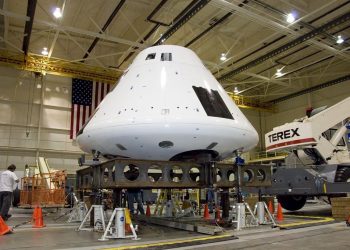 Смоделирован полет космического корабля Orion