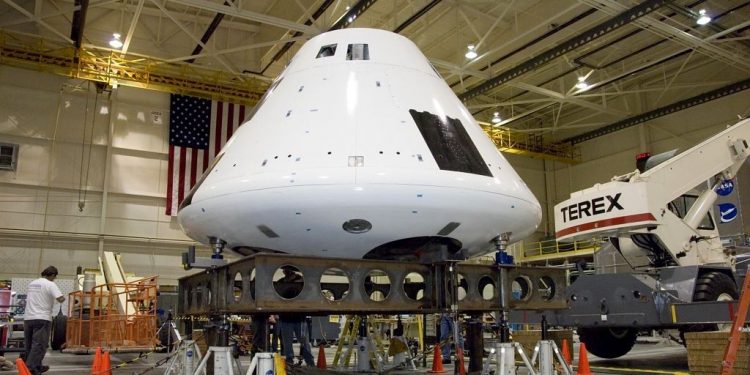 Смоделирован полет космического корабля Orion