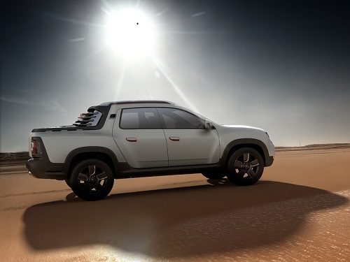 Renault Duster превратили в пикап Oroch