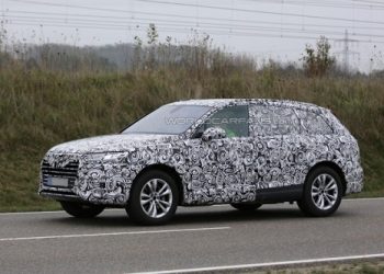 Во время прохождения тестов был замечен Audi Q7