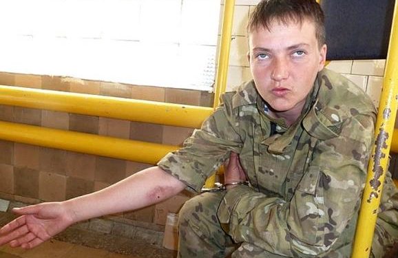 Россия официально признала летчицу Савченко политзаключенной