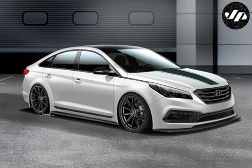 Hyundai JP Edition Sonata представят на выстаке SEMA