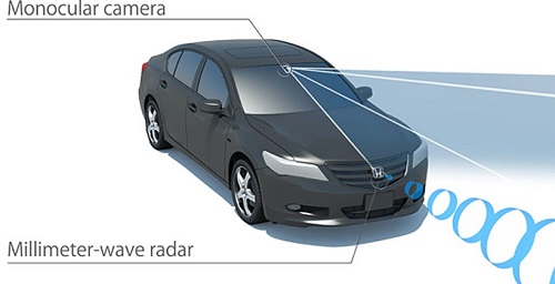 Honda Legend будет оснащена новой системой безопасности