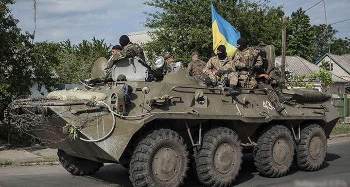 Силы АТО заняли село Крымское в Луганской области