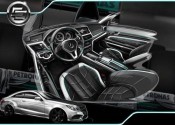 Carlex Design освежили салон Mercedes-Benz E-Class Coupe