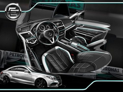 Carlex Design освежили салон Mercedes-Benz E-Class Coupe