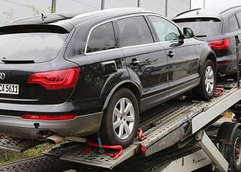 Внедорожник Volkswagen Touareg замаскировали под внедорожник Audi Q7