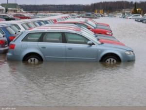 Как действовать в случае затопления автомобиля