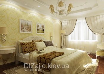Дизайн спальни в классическом стиле