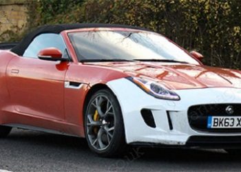 На тесты выведен «заряженный» F-Type