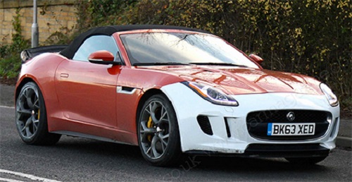 На тесты выведен «заряженный» F-Type