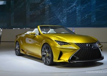 Представлен агрессивный кабриолет Lexus LF-C2