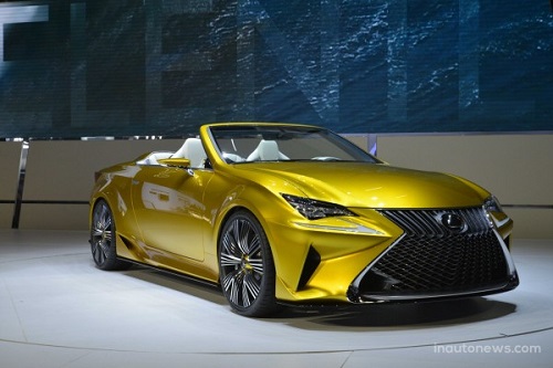 Представлен агрессивный кабриолет Lexus LF-C2