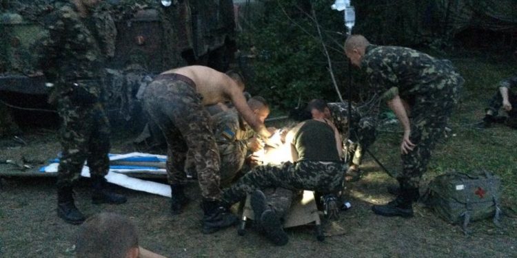 Под Счастьем бойцы сил АТО понесли потери