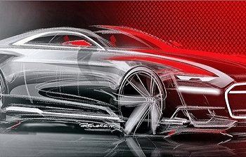 Audi выложила первые скетчи будущей A9