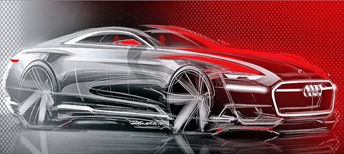 Audi выложила первые скетчи будущей A9