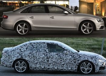 Седан Audi A4 получился похожим на старый