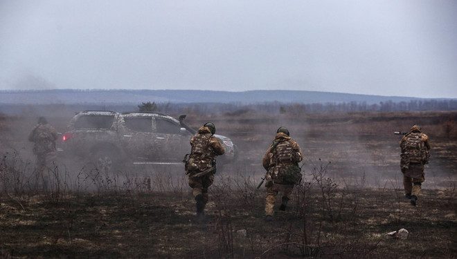 Под Донецком уничтожены передовые позиции террористов