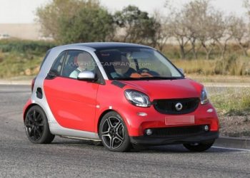Заснят Новый Smart ForTwo от Brabus практически без камуфляжа