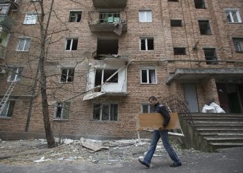 Ночь в Донецке прошла крайне неспокойно