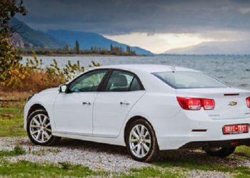 Шпионские фото новой версии Chevrolet Malibu выложили в сеть