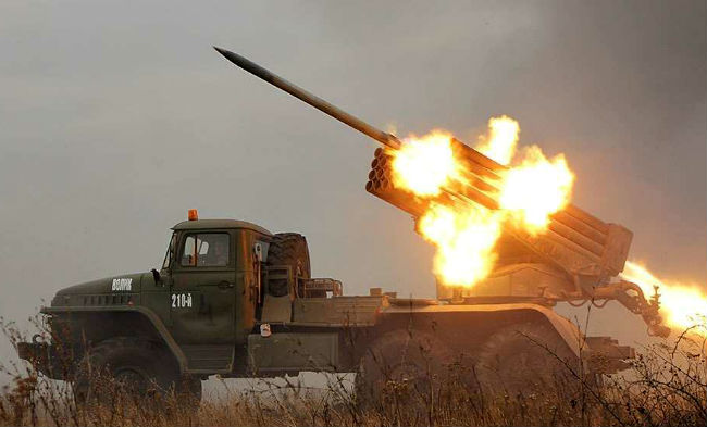 Россия возобновила обстрелы Украины со своей территории