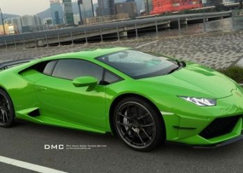 DMC представили зеленый Huracan AFFARI