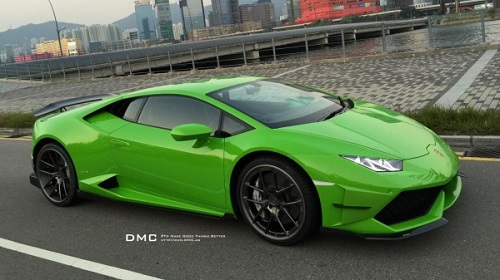 DMC представили зеленый Huracan AFFARI