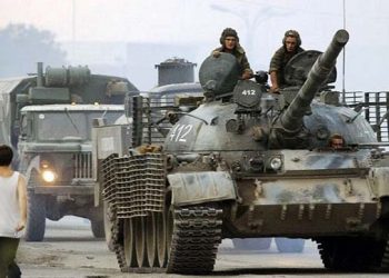 На границе с Россией наблюдается перемещение большого количества техники