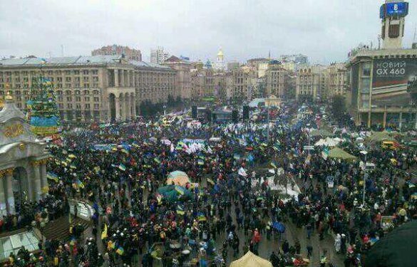 В пятницу на Майдане Независимости пройдет народное вече